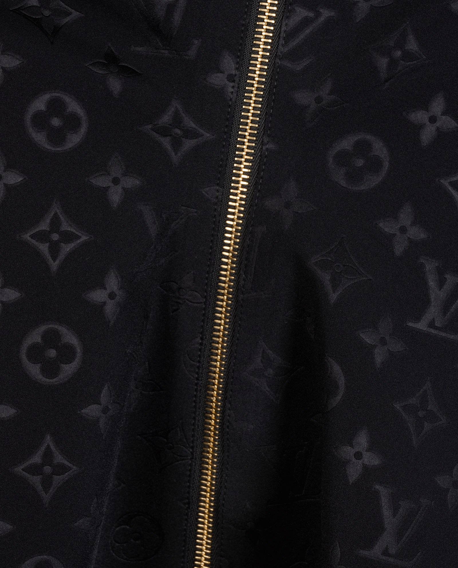 Louis Vuitton Embossed Monogram Tank-Top Dress, &pound;695, Clothing, Black, Elastane/Polyester (Polymer), Other view