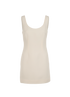 Valentino Mini Crepe Dress, &pound;295, Clothing, Cream, Wool, Front view