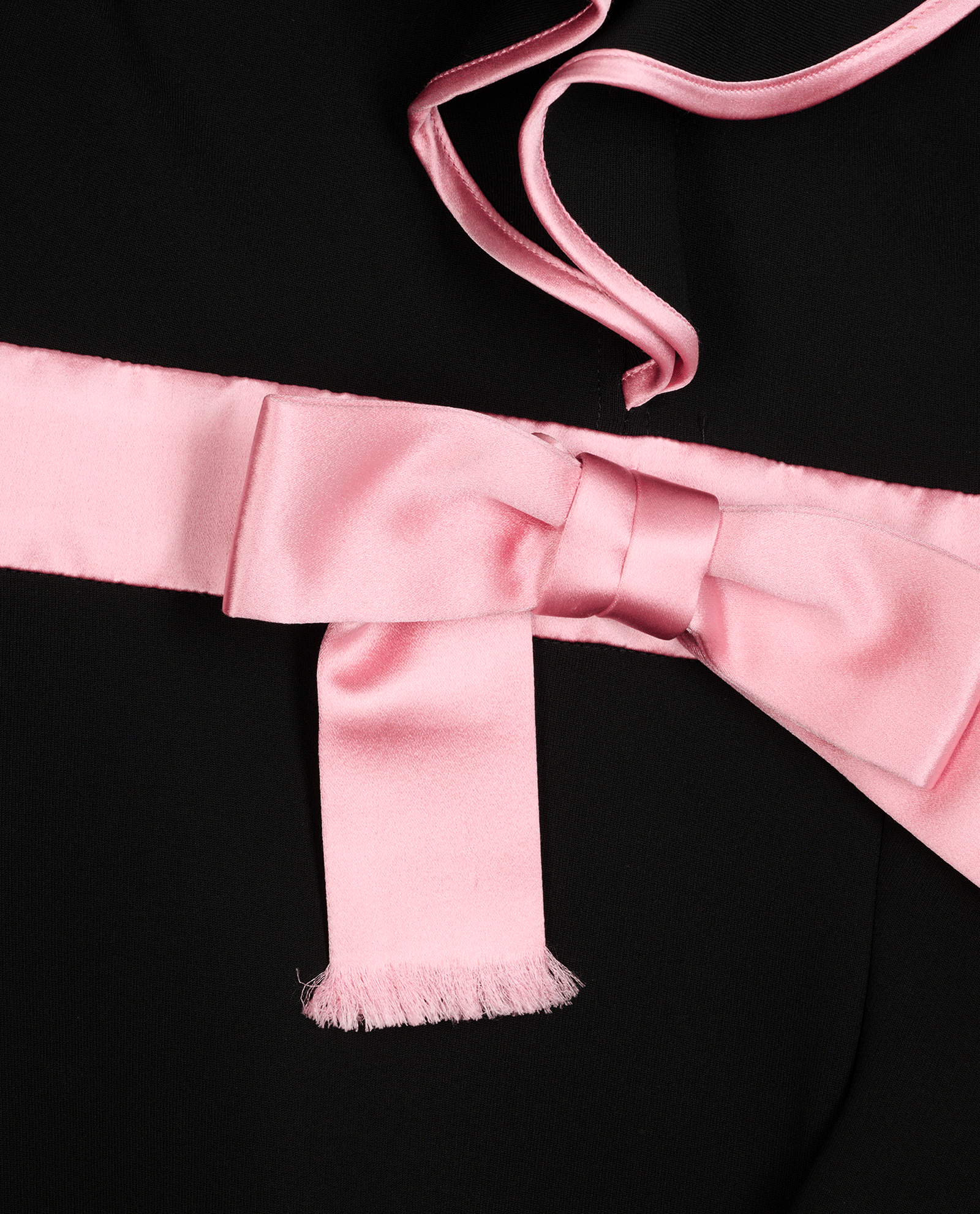 Gucci Trimmed Ruffle Dress, &pound;250, Clothing, Black, Viscose, Other view