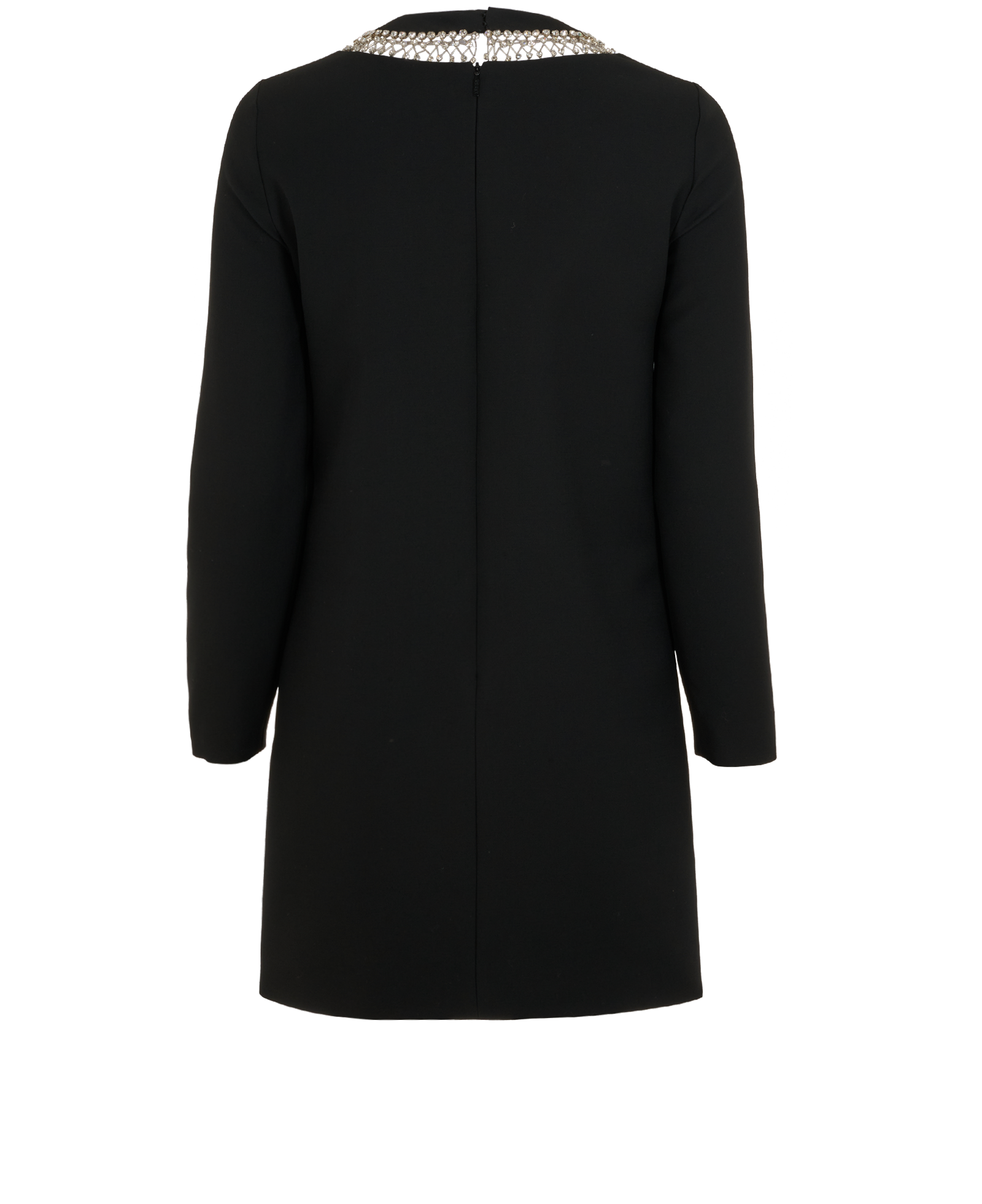 Gucci Embellished Cady Mini Dress, &pound;450, Clothing, Black, Silk/Wool, Back view