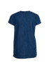 Gucci Horsebit Stone Washed Mini Dress, &pound;320, Clothing, Blue, Cotton, Back view