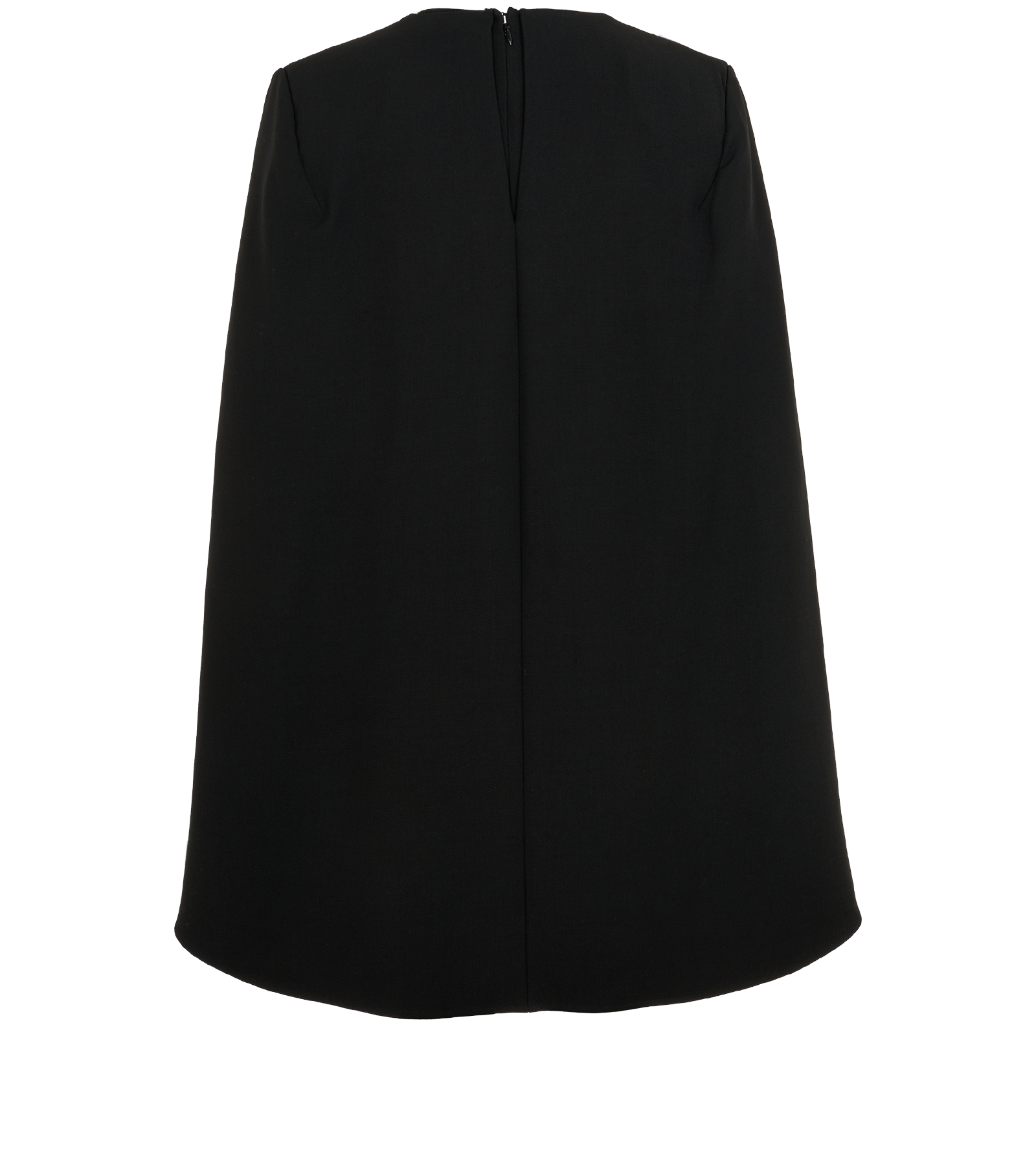 Stella McCartney Caped Mini Dress, &pound;350, Clothing, Black, Viscose/Wool, Back view