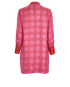Gucci Printed Twill Dress, £495, Clothing, Pink/Red, Silk, Back view