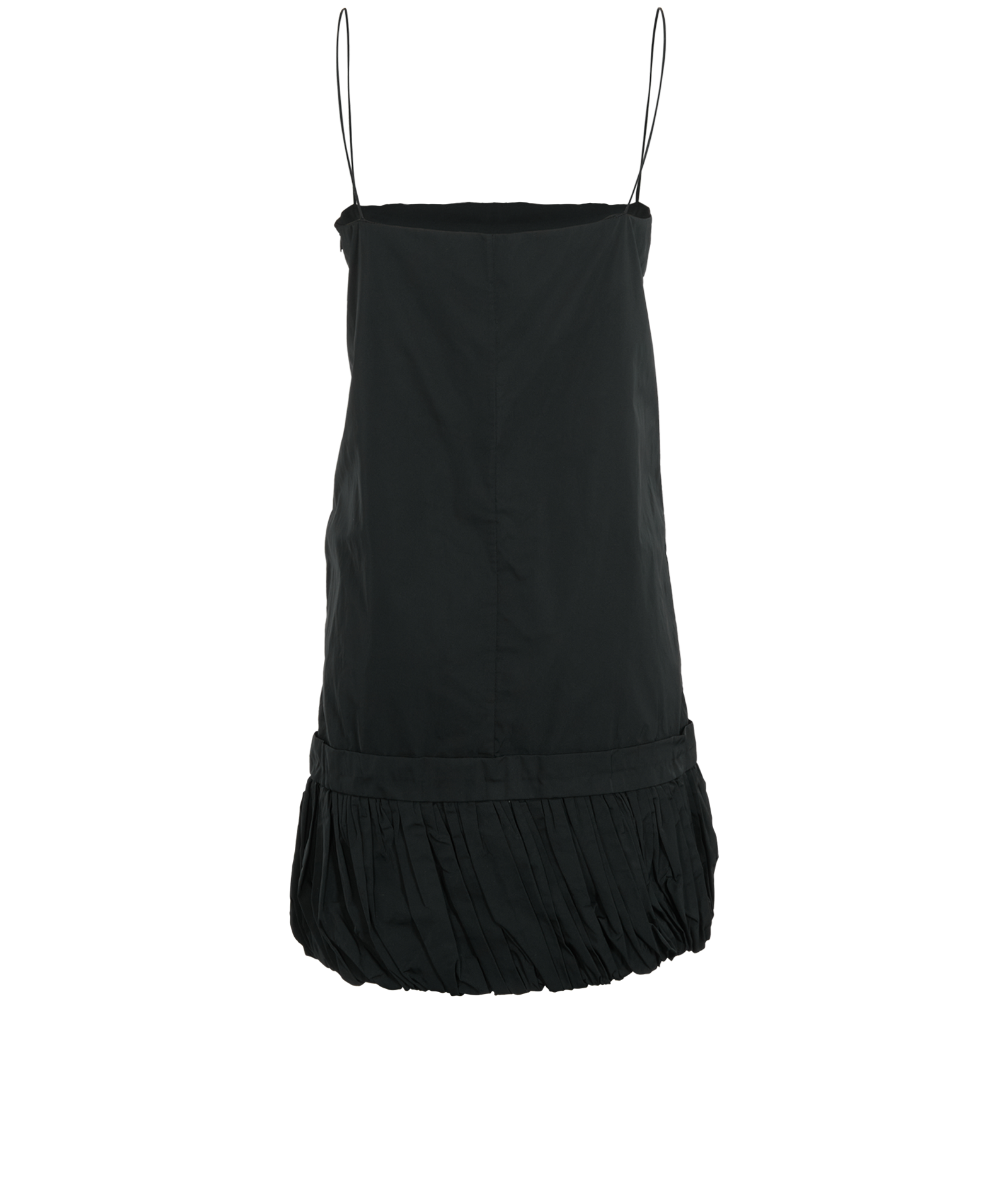 Stella McCartney Ruched Mini Dress, &pound;120, Clothing, Black, Polyester Mix, Back view