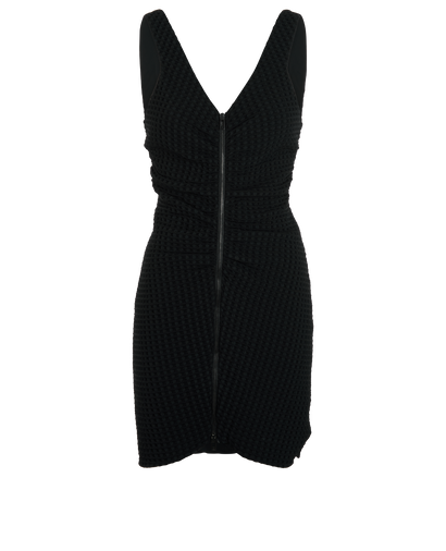 Chanel 12C Bodycon Mini Dress, &pound;350, Clothing, Black, Nylon, Front view