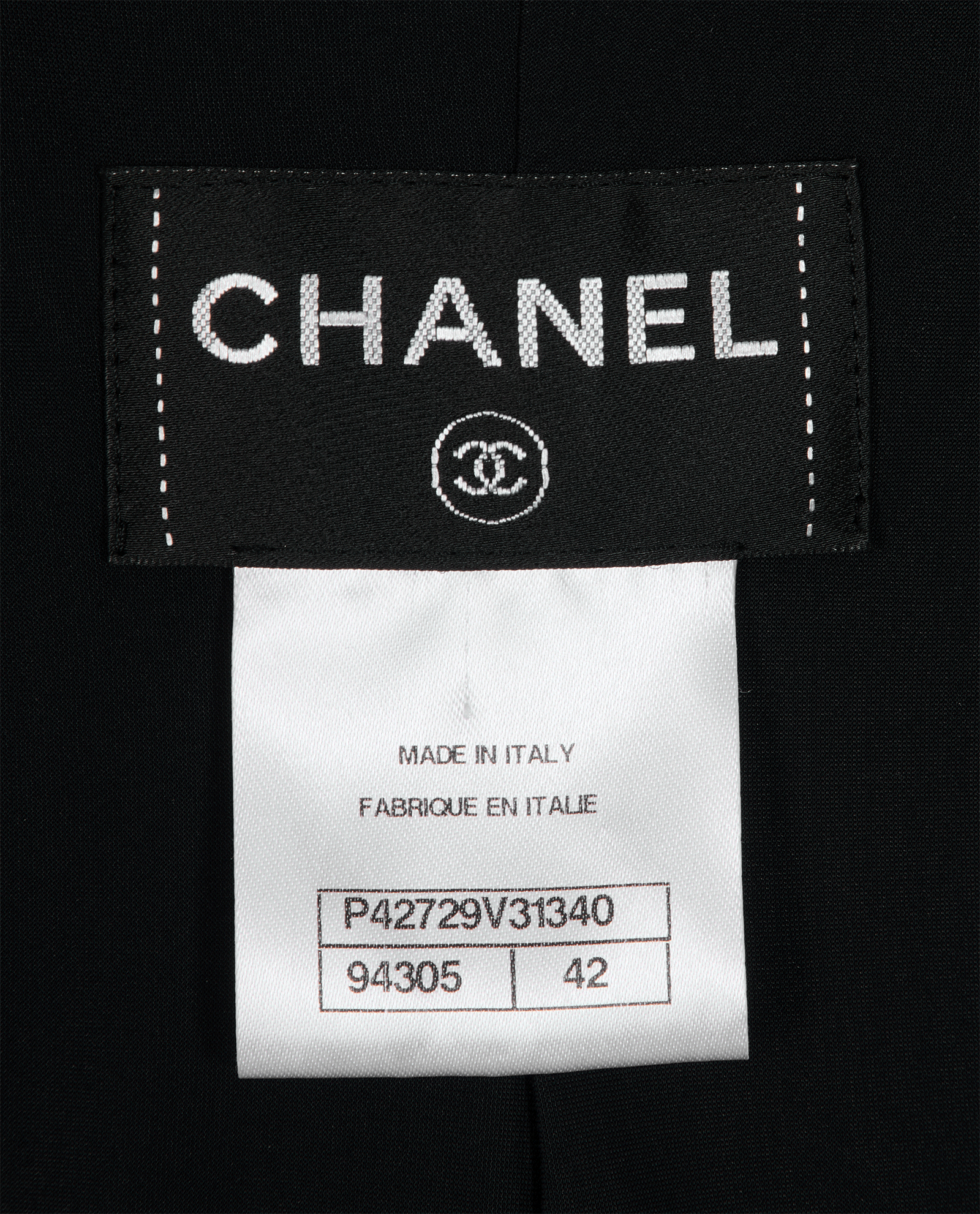 Chanel 12C Bodycon Mini Dress, &pound;350, Clothing, Black, Nylon, Other view