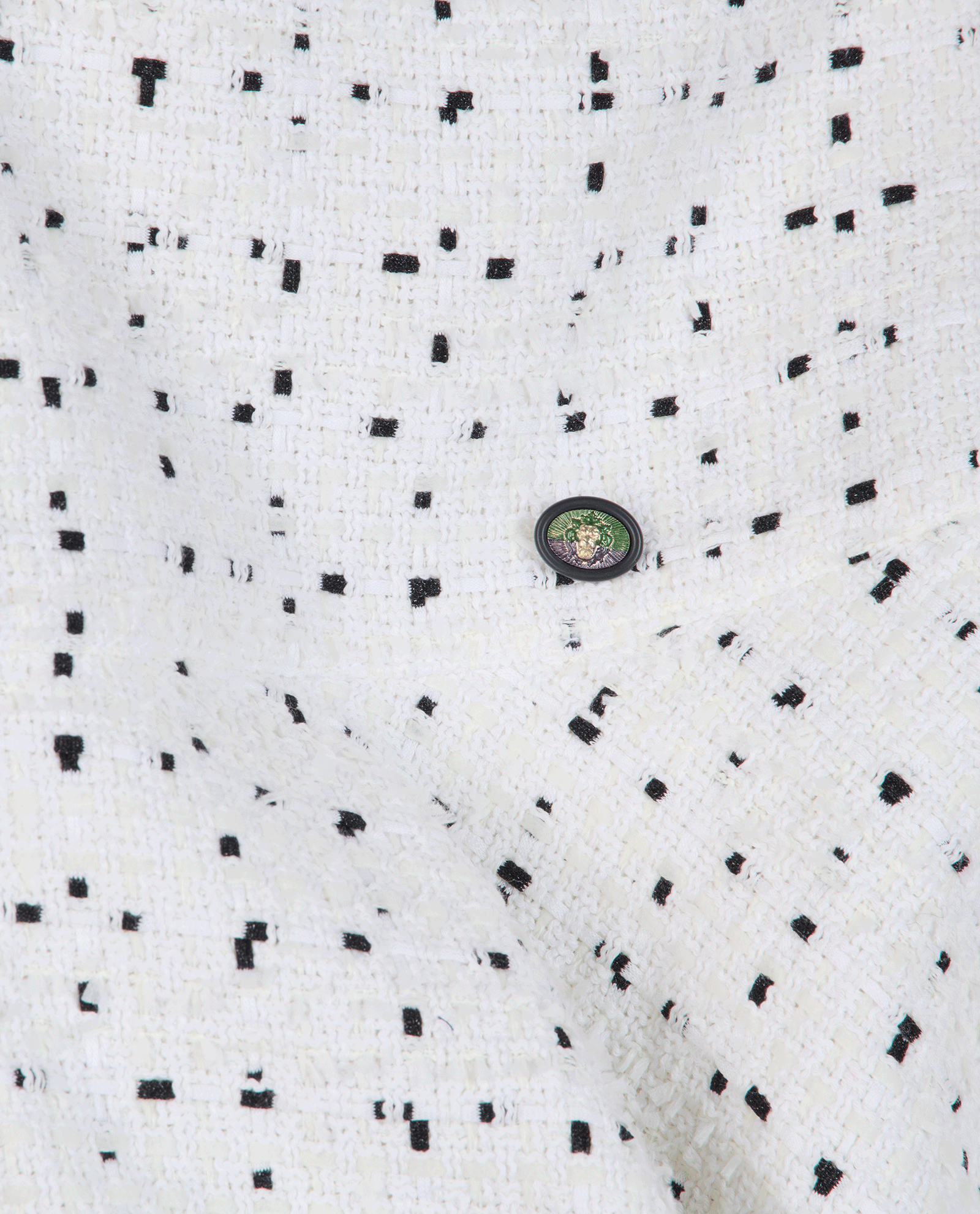 Chanel Tweed Mini Dress, &pound;610, Clothing, Black/White, Cotton, Other view