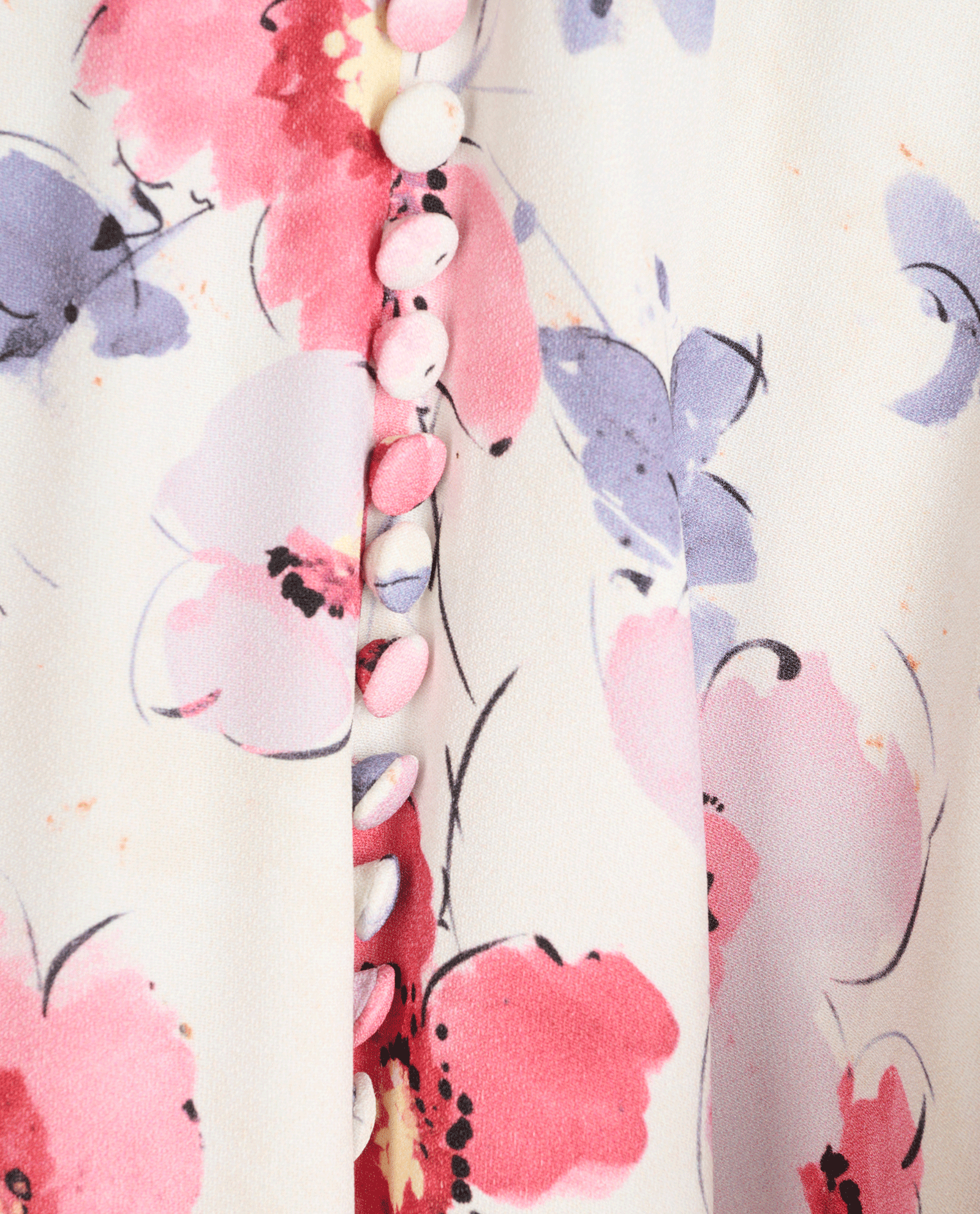 Prada Floral Midi Dress, &pound;350, Clothing, Pink/White, Viscose, Other view