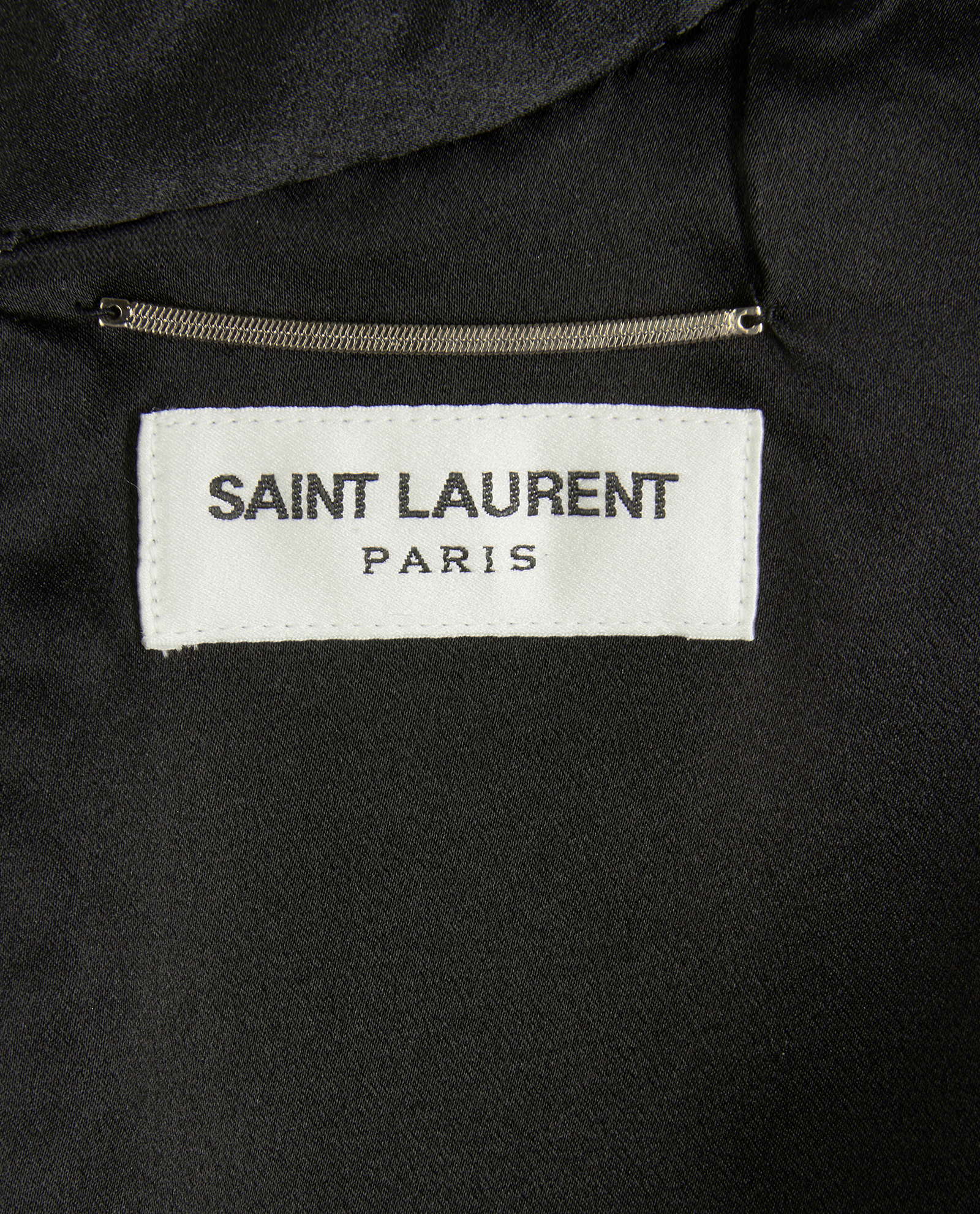 Saint Laurent Velvet Mini Dress, &pound;330, Clothing, Black, Silk/Viscose, Other view