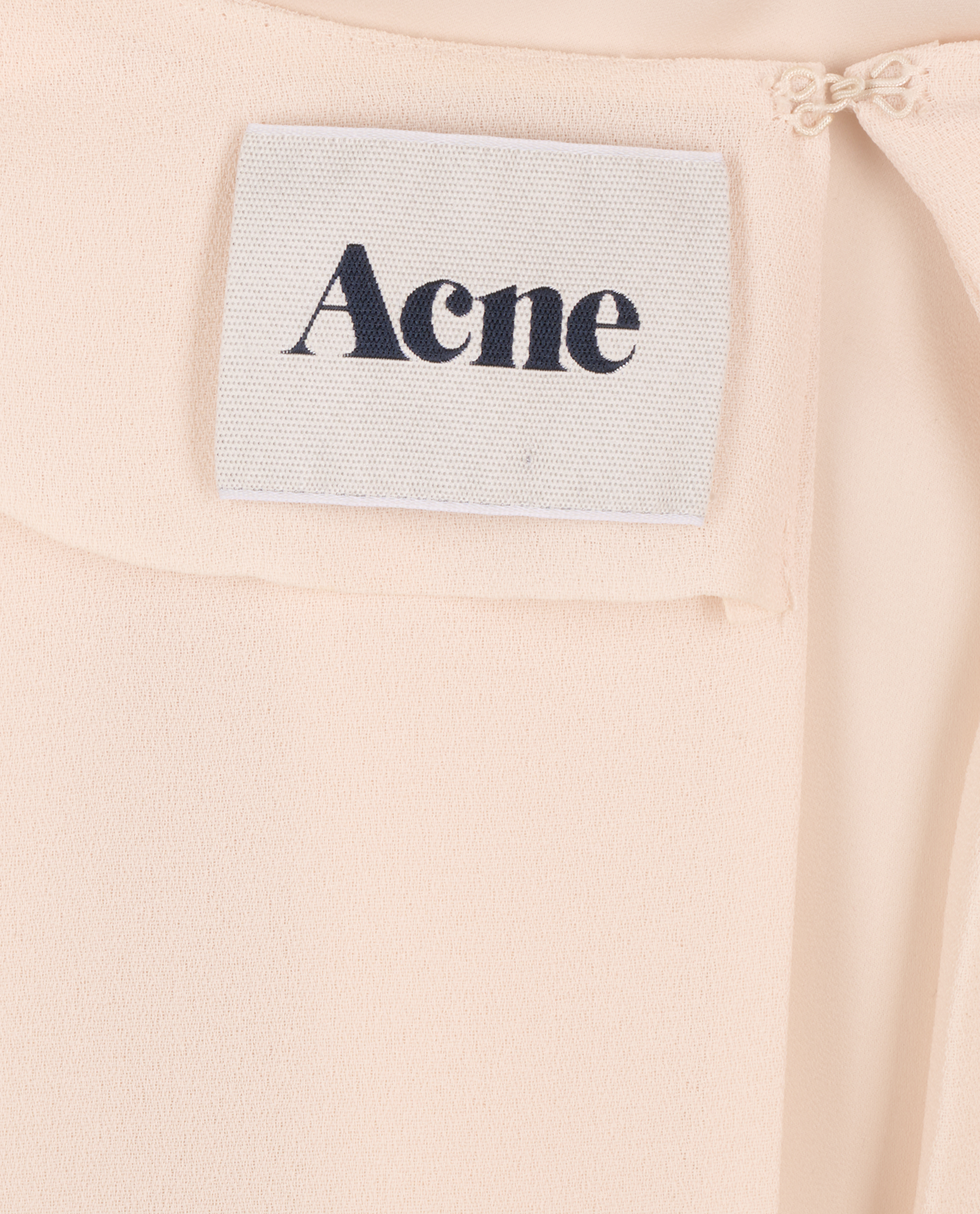 Acne Tunic Dress, &pound;80, Clothing, Cream, Polyester Mix, Other view