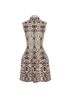 Alaia Leopard Print Dress, front view