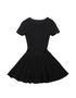 Alaia Panel Mini Dress, &pound;130, Clothing, Black, Viscose, Front view
