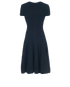 Alaia Stretchy Midi Dress, back view