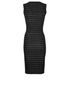 Alaia Sleeveless Knitted Dress, back view
