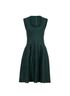 Alaia Scoop Neck Dress, front view