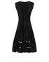 Alaia Cut Out Skater Dress, back view