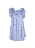 Alexander McQueen Striped Dress - UK4, back view
