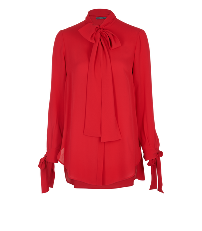 Alexander McQueen Bow Shirt, front view