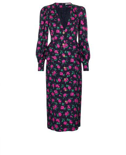 Alessandra Rich Floral Dress, front view