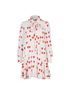 Alexander McQueen Petal Print Dress, front view