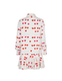 Alexander McQueen Petal Print Dress, back view