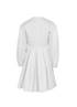 Alexander McQueen Pleated Mini Dress, £220, Clothing, White, Cotton, Back view