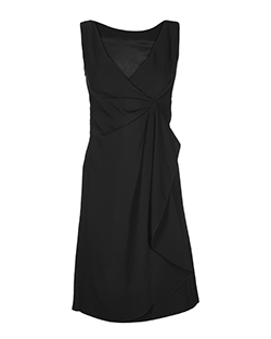 Philosophy Di Alberta Ferretti Midi Dress, Polyester, Black, UK 6