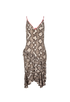 Altuzarra Snake Print Sleeveless Dress, front view