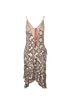 Altuzarra Snake Print Sleeveless Dress, back view