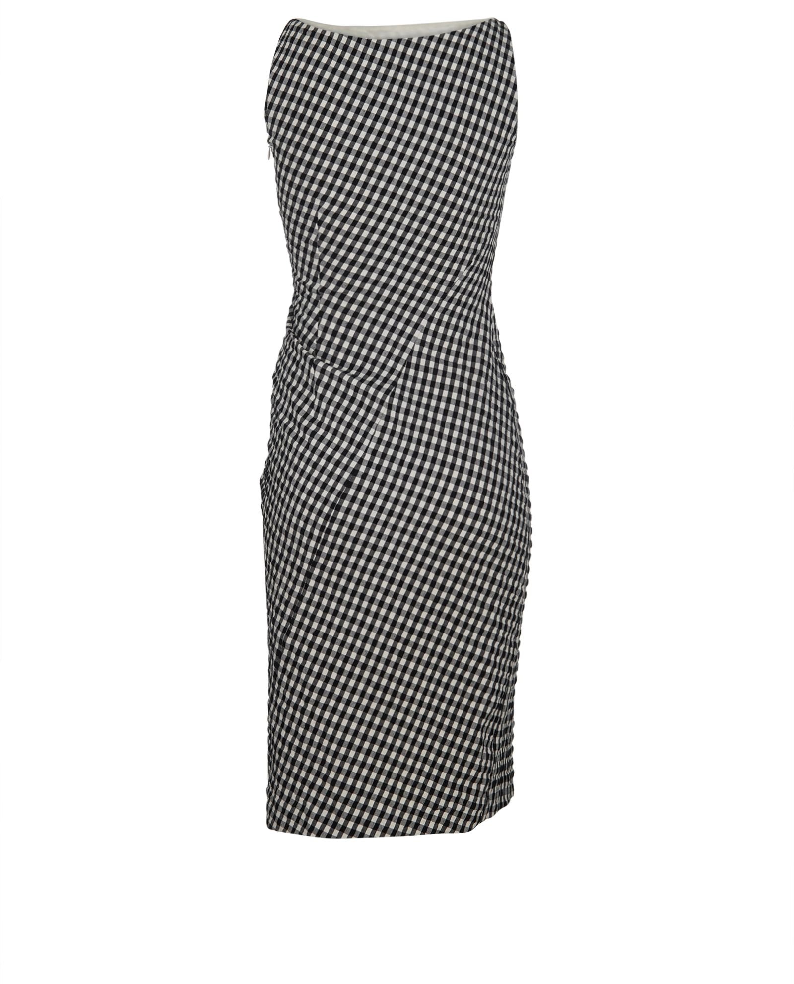 Altuzarra vittoria gingham outlet dress