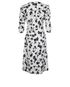 Altuzarra Floral Print Midi Dress, back view