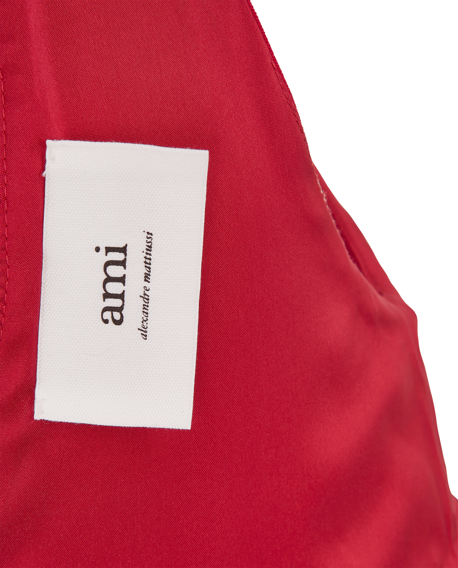 Ami Paris Cut Out Dress, &pound;80, Clothing, Red, Viscose, Other view