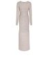 16 Arlington Mira Knit Maxi Dress, back view