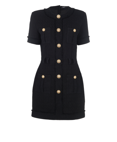 Balmain Tweed Mini Dress, front view