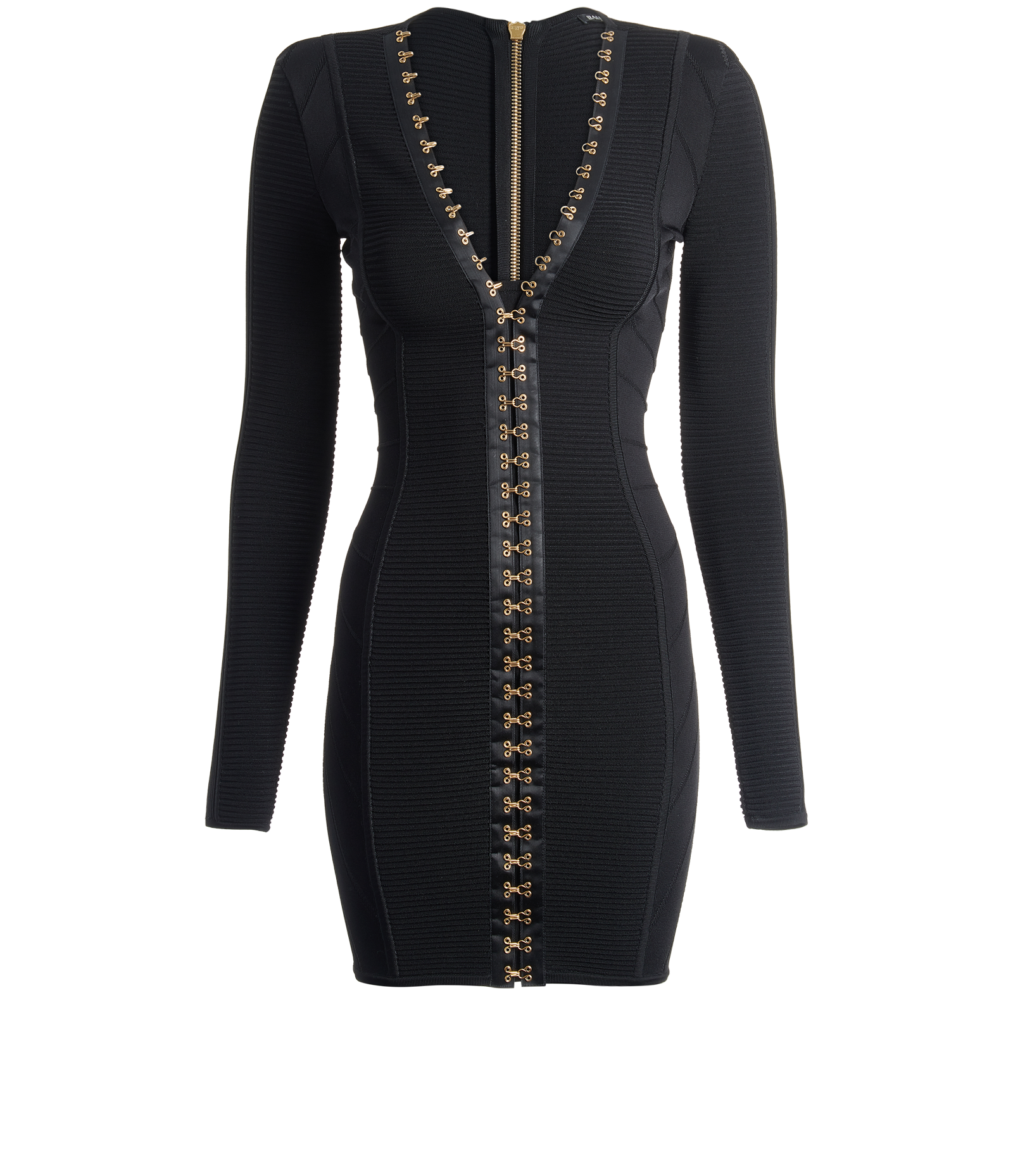 Pre-loved Balmain Hook And Eye Mini Dress - 550