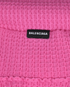Balenciaga Midi Cable- Knit High Neck Dress, £395, Clothing, Pink, Wool, Other view