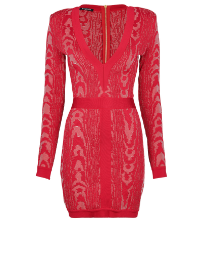 Balmain Jacquard Dress, front view