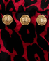 Balmain Leopard Print Mini Dress, other view