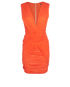 Balmain Ruched Mini Dress, front view