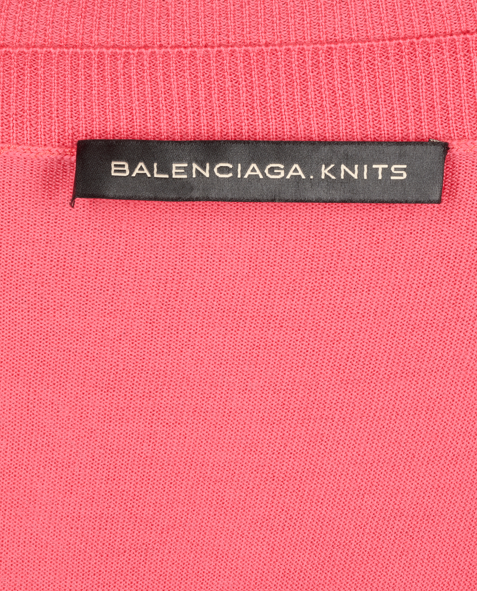 Balenciaga Asymmetrical Mini Dress, &pound;100, Clothing, Pink, Wool, Other view