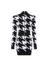 Balmain Houndstooth Mini Dress, back view