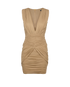 Balmain Ruched Stretch Dress, front view