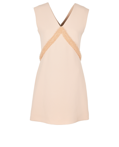 Balenciaga Decorative Trim Dress, £350, Clothing, Pink, Polyester (Polymer), Front view