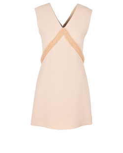 Balenciaga Decorative Trim Dress, Polyester, Light Pink, UK8, 3*