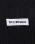 Balenciaga Logo Long Sleeve Dress, other view