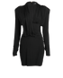Balmain Ruched Dress, front view