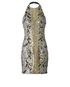 Balmain Halter Neck, &pound;250, Clothing, Black/Gold, Polyester (Polymer), Front view
