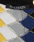 Balmain Geometric Knitted Halter-Neck Dress, other view