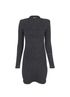 Balmain Shimmer Bodycon Dress, front view