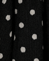 Balenciaga Oversized Polka Dots Tie-Neck Dress, £220, Clothing, Black, Viscose, Other view